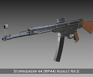 Sturmgewehr 44 - MP44 - German Assault Rifle