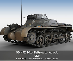 PzKpfw 1 - Panzer 1 - Ausf. A - 22