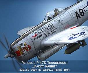 Republic P-47 Thunderbolt - Daddy Rabbit