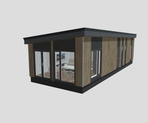 proj. BH Flat-53m2 Model1 (single Roof)