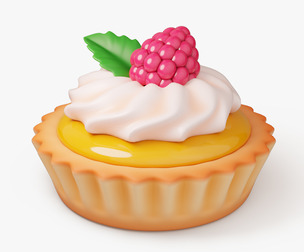 Fruit Tartlet with Cream
