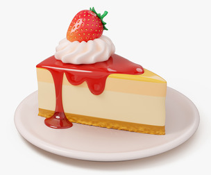 Strawberry Cheesecake Slice