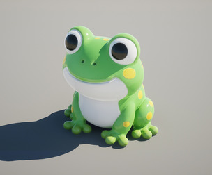 Cute Frog Toy