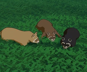 Animated Forest Animals Pack - Low poly stylized models