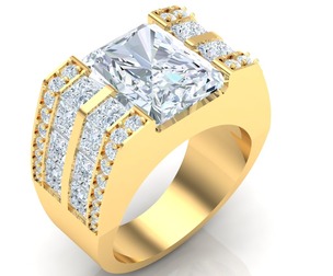 Man Ring Jewelry Ready For Print