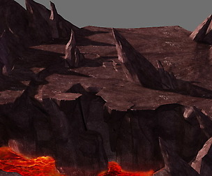 Game Model - Volcano Cliff