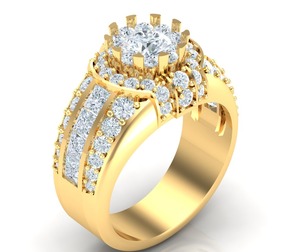 Man Ring Jewelry Ready For Print