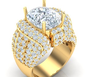 Man Ring Jewelry Ready For Print