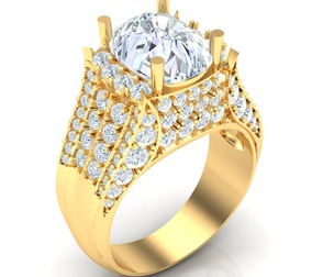 Man Ring Jewelry Ready For Print