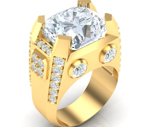 Man Ring Jewelry Ready For Print