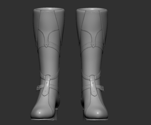 ELF BOOTS 3D
