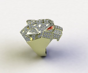 Tiger Penther Ring