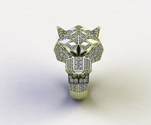 Tiger Penther Ring