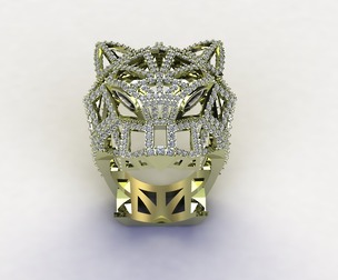 Tiger Penther Ring