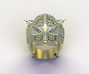 Tiger Penther Ring