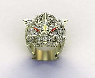 Tiger Penther Ring