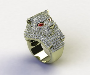 Tiger Penther Ring