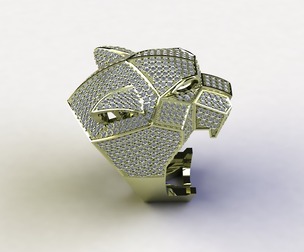 Tiger Penther Ring