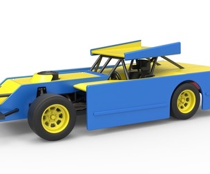Figure 8 Modified stock car Scale 1:25