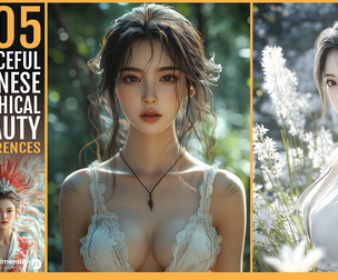505 Graceful Chinese Mythical Beauty