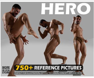 750+ Hero Poses Reference Pictures . No Ai