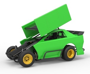 New Zealand Modified Stock car Version 2 Scale 1:25