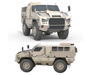 MRAP Mine Resistant Ambush Protected Vehicle