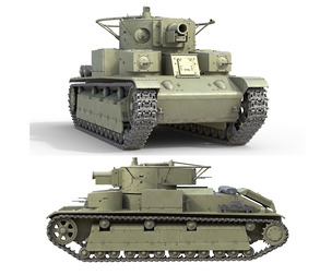 T 28 Medium Tank