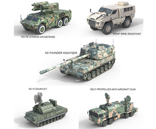5 Military Vehicles Collection v40
