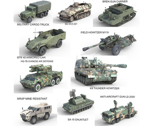 10 Military Vehicles Collection v20