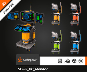 SCI-FI PC Monitor
