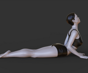 Yoga Pose - Cobra Pose - Bhujangasana