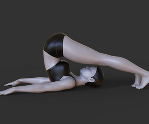 Yoga Pose - Plow Pose - Halasana