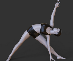 Yoga Pose - Triangle Pose