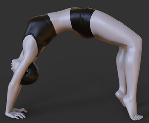 Yoga Pose - Wheel pose - Chakrasana