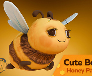 Cute Bee 01 - Honey Pals