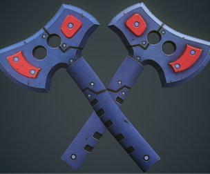 Stylized Sci Fi Axe