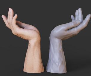 Male Hand Pose - Gesture - 23