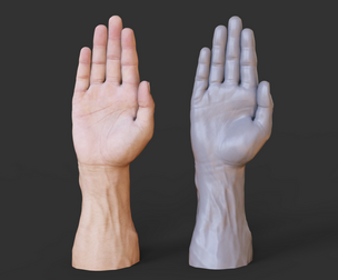 Male Hand Pose - Gesture - 26