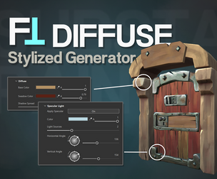 Stylized Texture Generator for Substance Painter / FT Diffuse