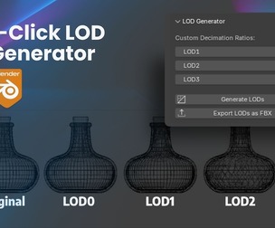1-Click LOD Generator
