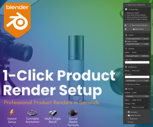 1-Click Product Render Setup