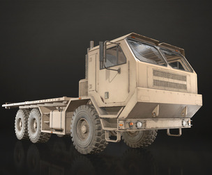 Military Truck V1 - Flatbed