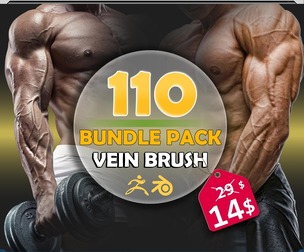 110 Vein Brush (( BUNDLE PACK )) 50% OFF