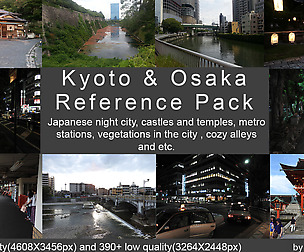 Kyoto and Osaka Reference pack