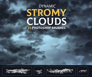 Stormy clouds Brushes