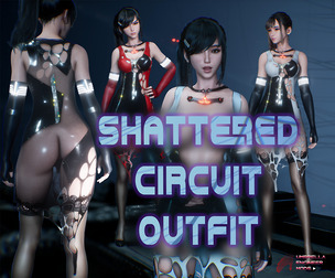 Stellar Blade Mod. Shattered Circuit Outfit for EVE