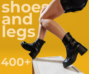 400+ Shoes and Legs – Reference Image