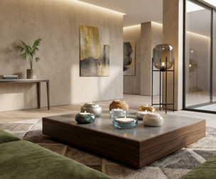 Candel for decor and table 3D model