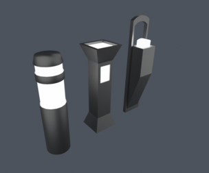 Exterior lighting house